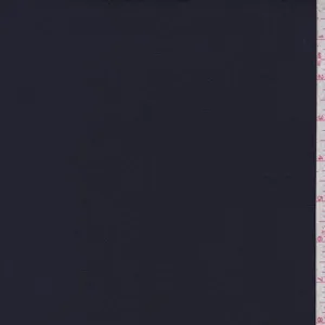 1 3/4 YD PC-Dark Navy Pinstripe Poplin Fabric