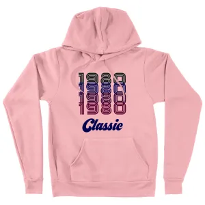 1980 Classic Hoodie - 1980 Hoodie - 80s Hoodie