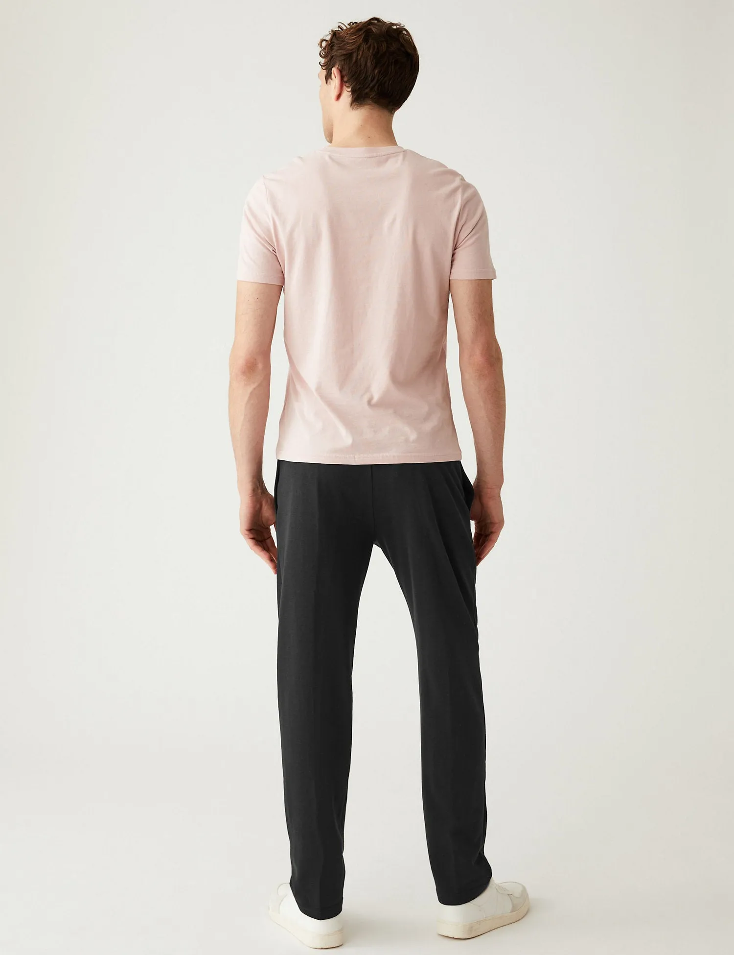 2pk Cotton Rich Straight Leg Joggers
