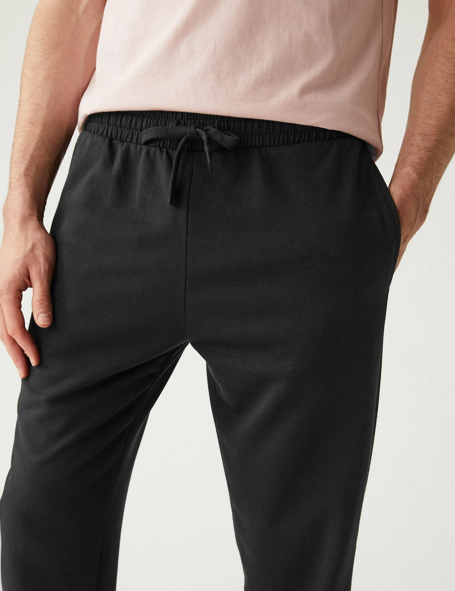 2pk Cotton Rich Straight Leg Joggers