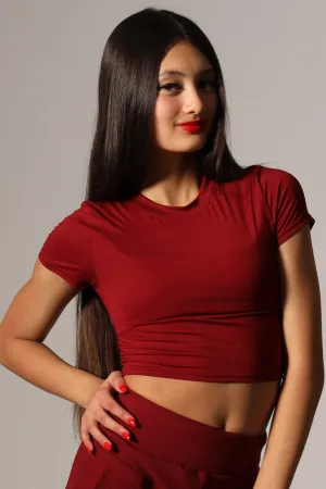 Baby Soft Tee - Garnet - FINAL SALE