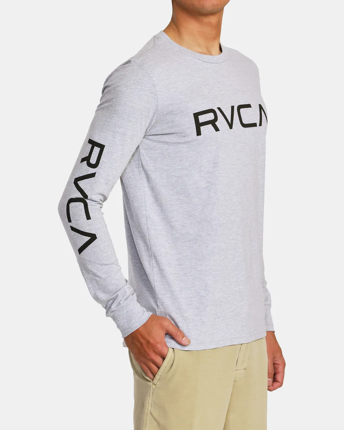 Big RVCA Long Sleeve Tee - Athletic
