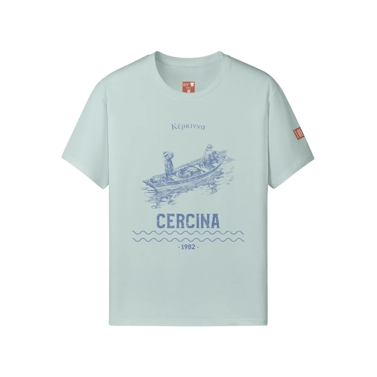 Cercina 1982 Classic Fit Crew Neck T-shirt