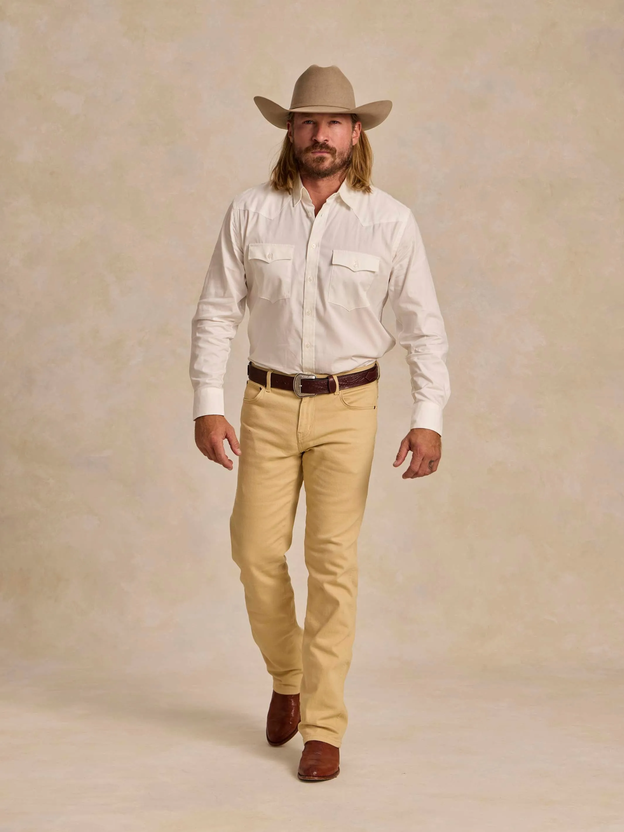 Classic Western Pinpoint Button-Down