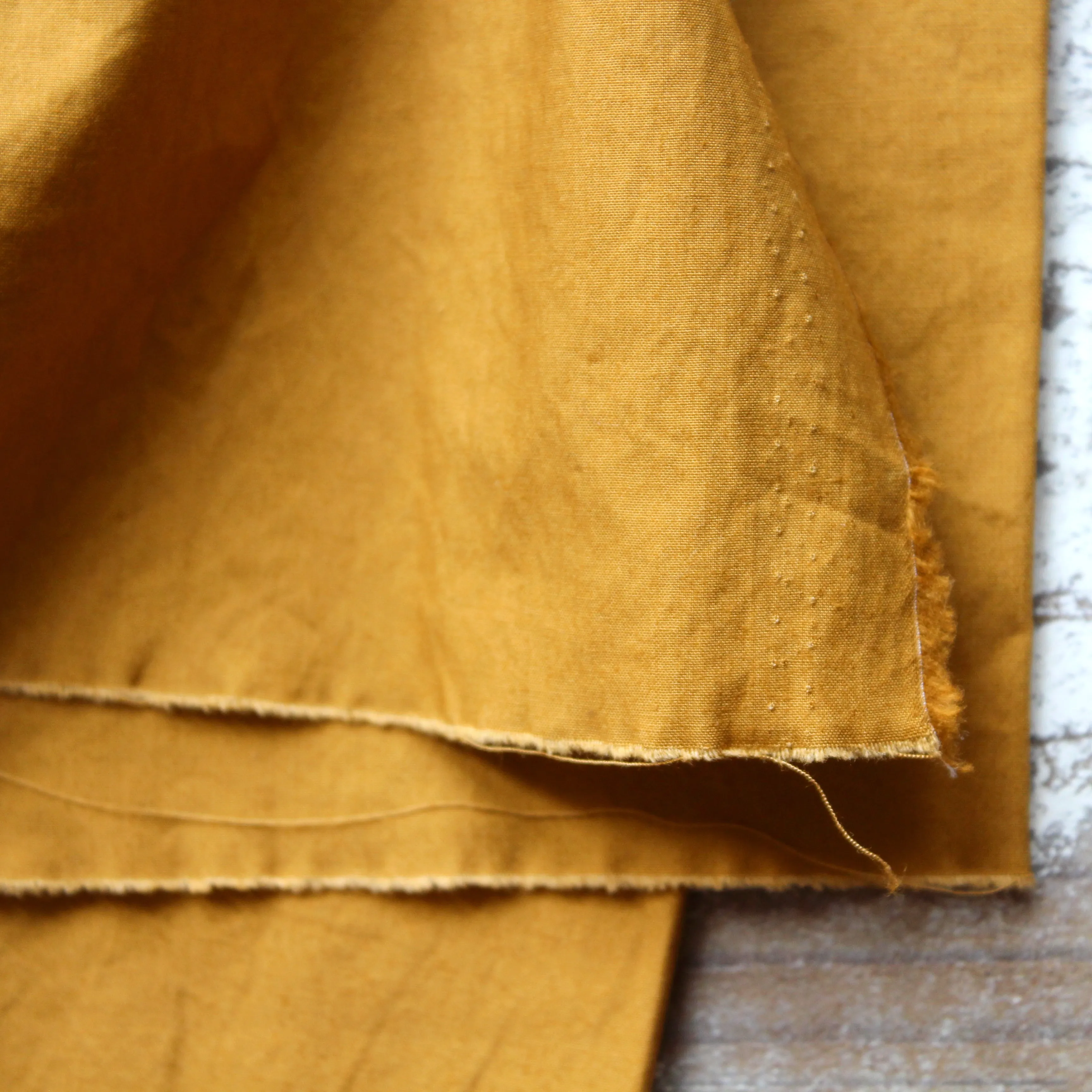 Cotton Poplin Mustard