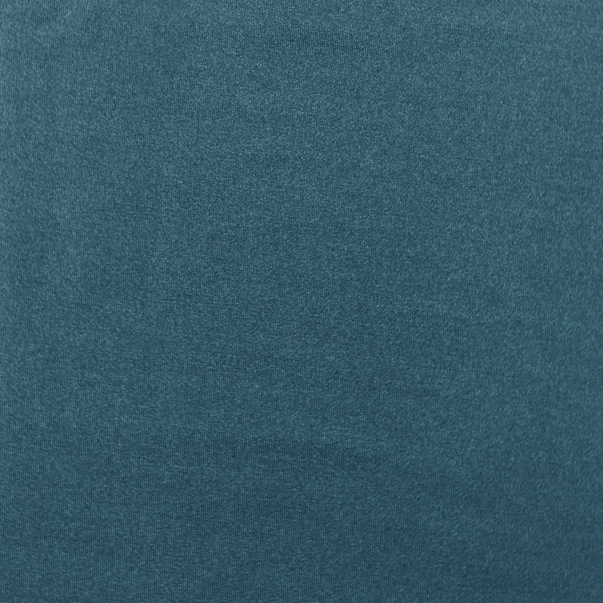 Deep Jasmine Teal Famous Maker Stretch Satin Tricot Yoga Activewear Fabric