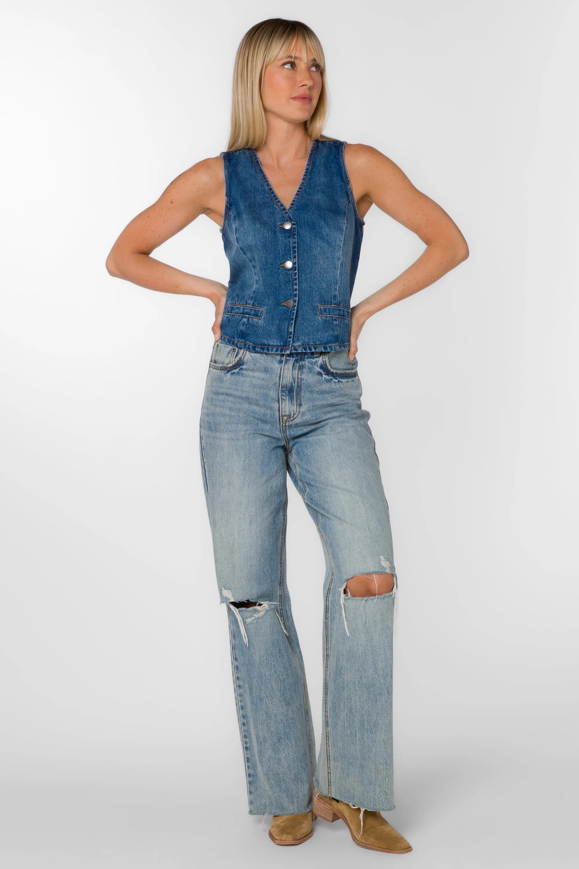 Dellis Evian Blue Vest