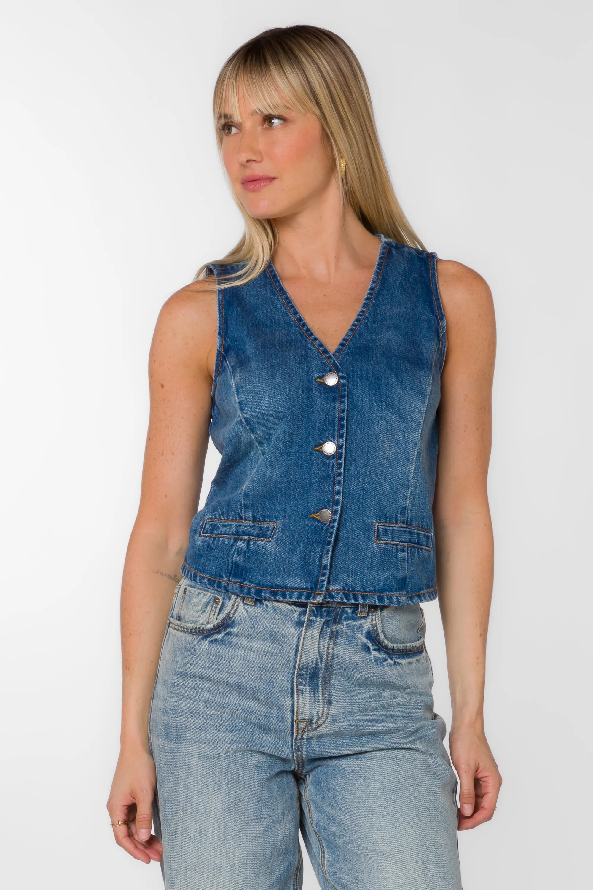 Dellis Evian Blue Vest