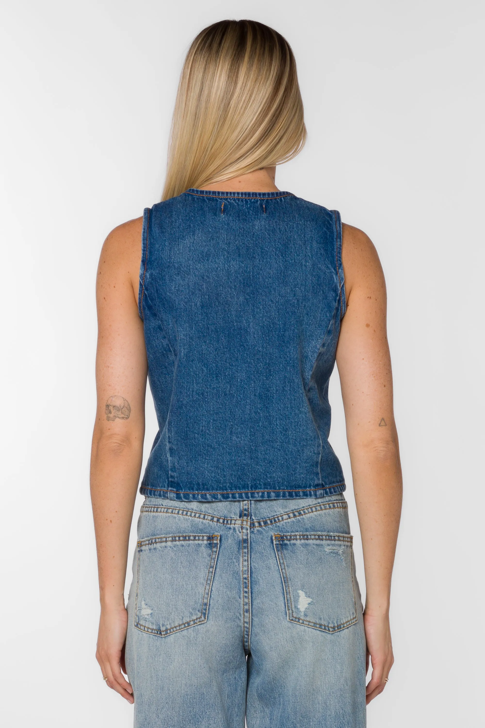 Dellis Evian Blue Vest