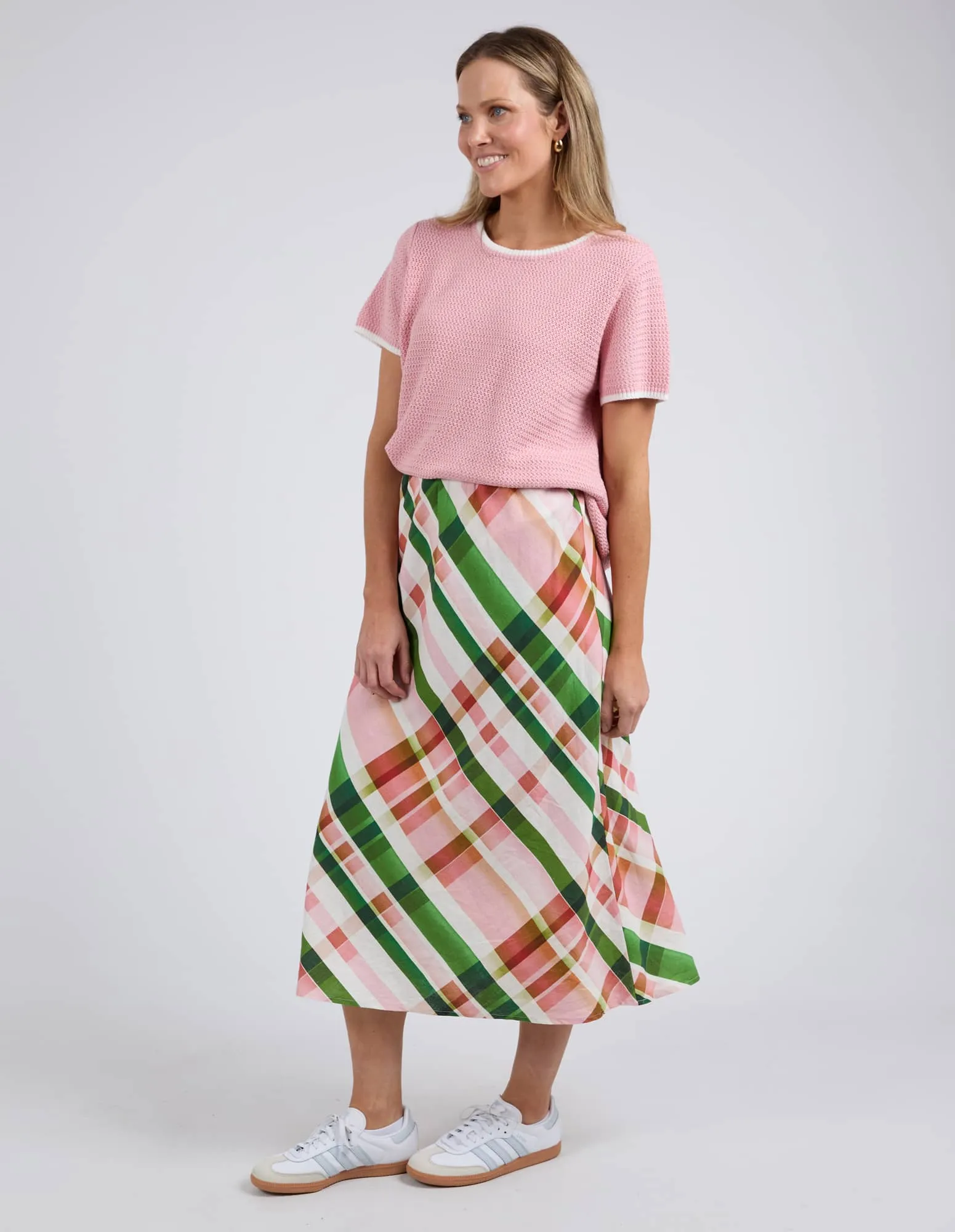 Elm Bree Check Skirt