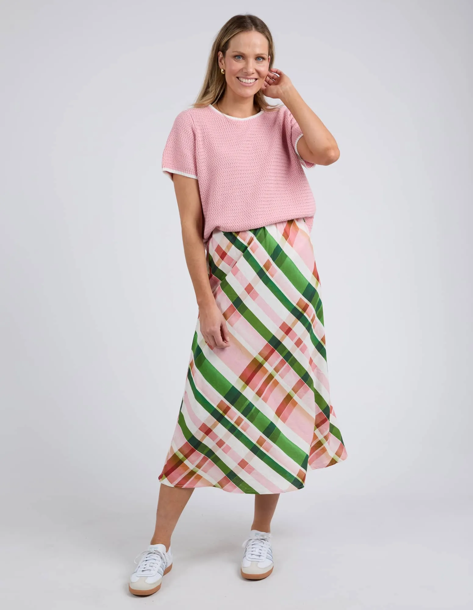 Elm Bree Check Skirt