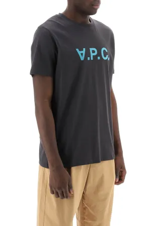 flocked vpc logo t-shirt