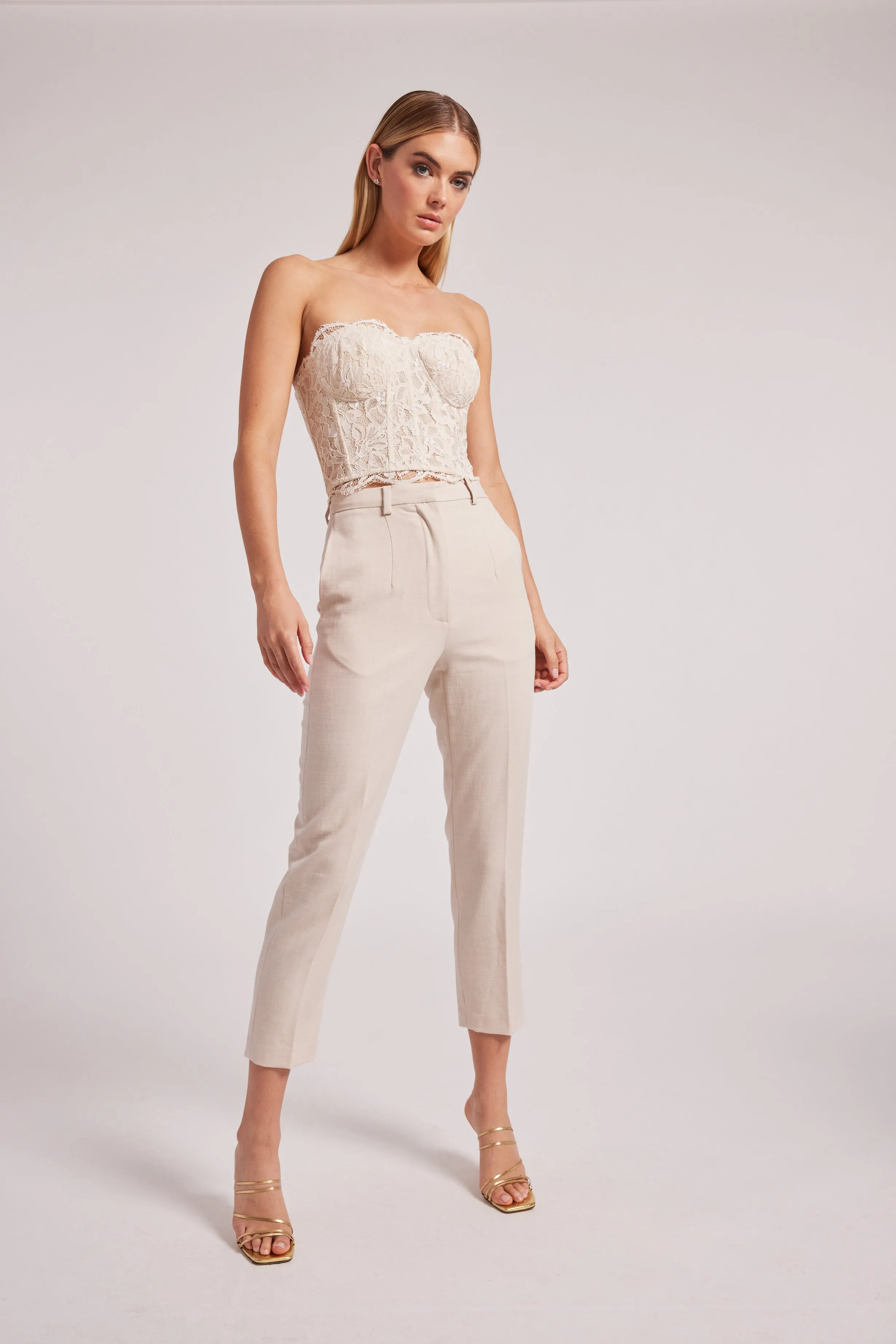 Generation Love Jasper Light Suiting Pants - Tan