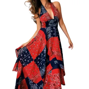 Gunne Sax 70s Bandana Dress (M)
