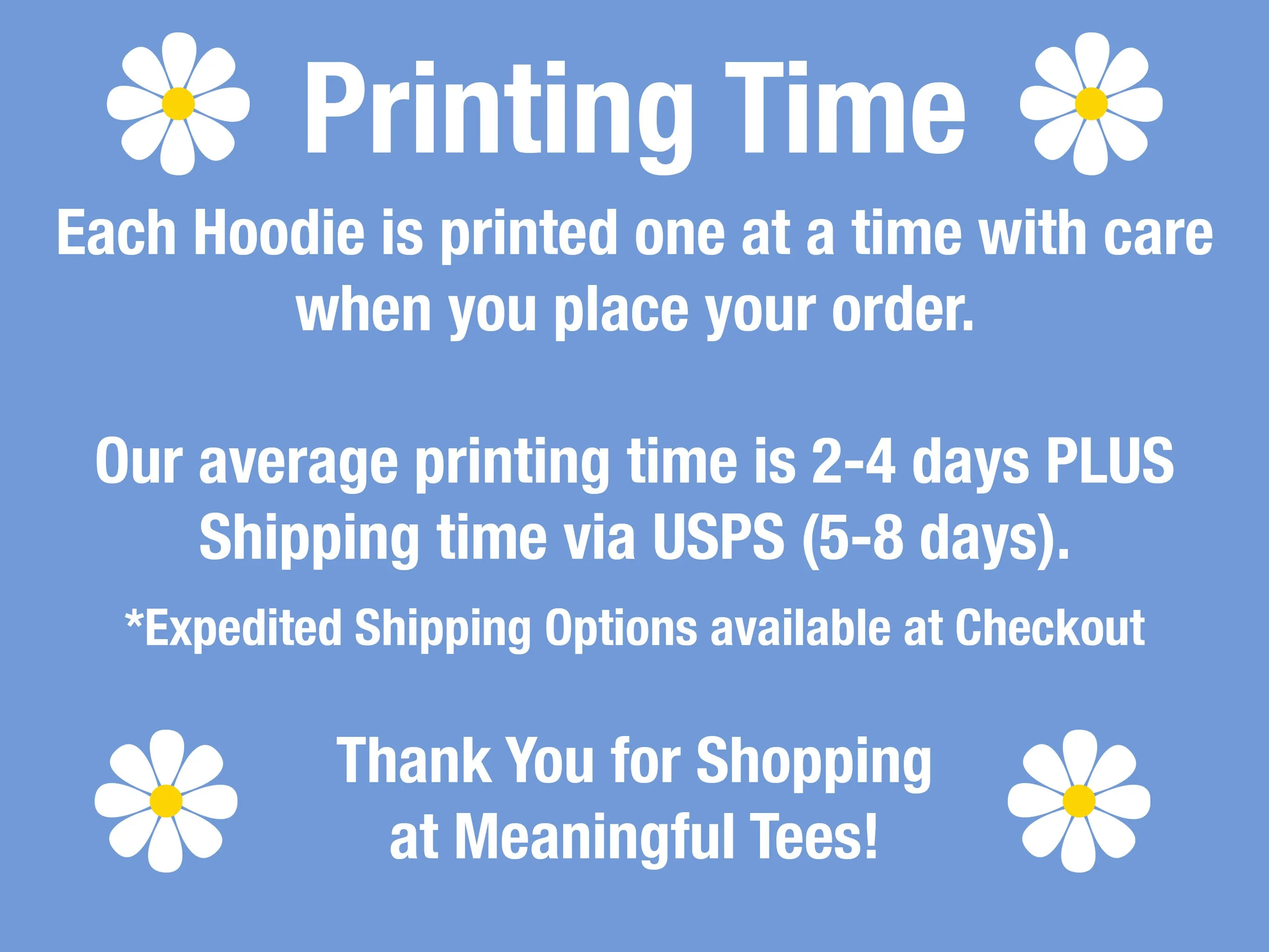 Have A Good Day Hoodie - Blue Ink