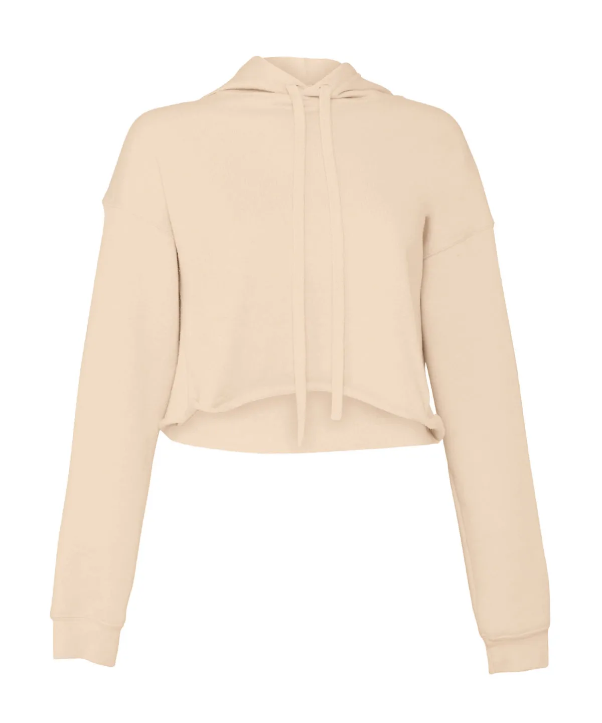 Heather Dust - Women's cropped fleece hoodie