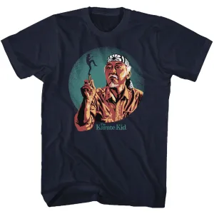 Karate Kid Kick Starts Men's T-Shirt