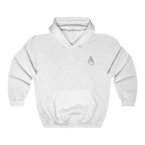Kpop Finger Heart Hoodie - Trendy Winter Kpop Hoodies - Kpop Hooded Sweater