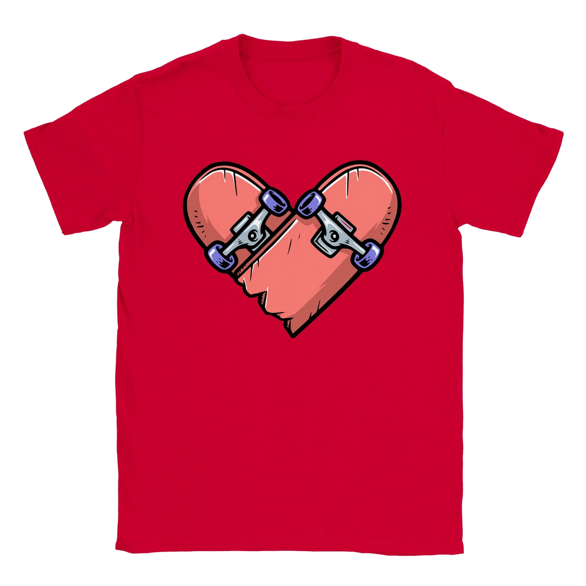 Love Skateboarding - Classic Unisex Crewneck T-shirt