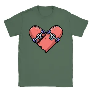 Love Skateboarding - Classic Unisex Crewneck T-shirt