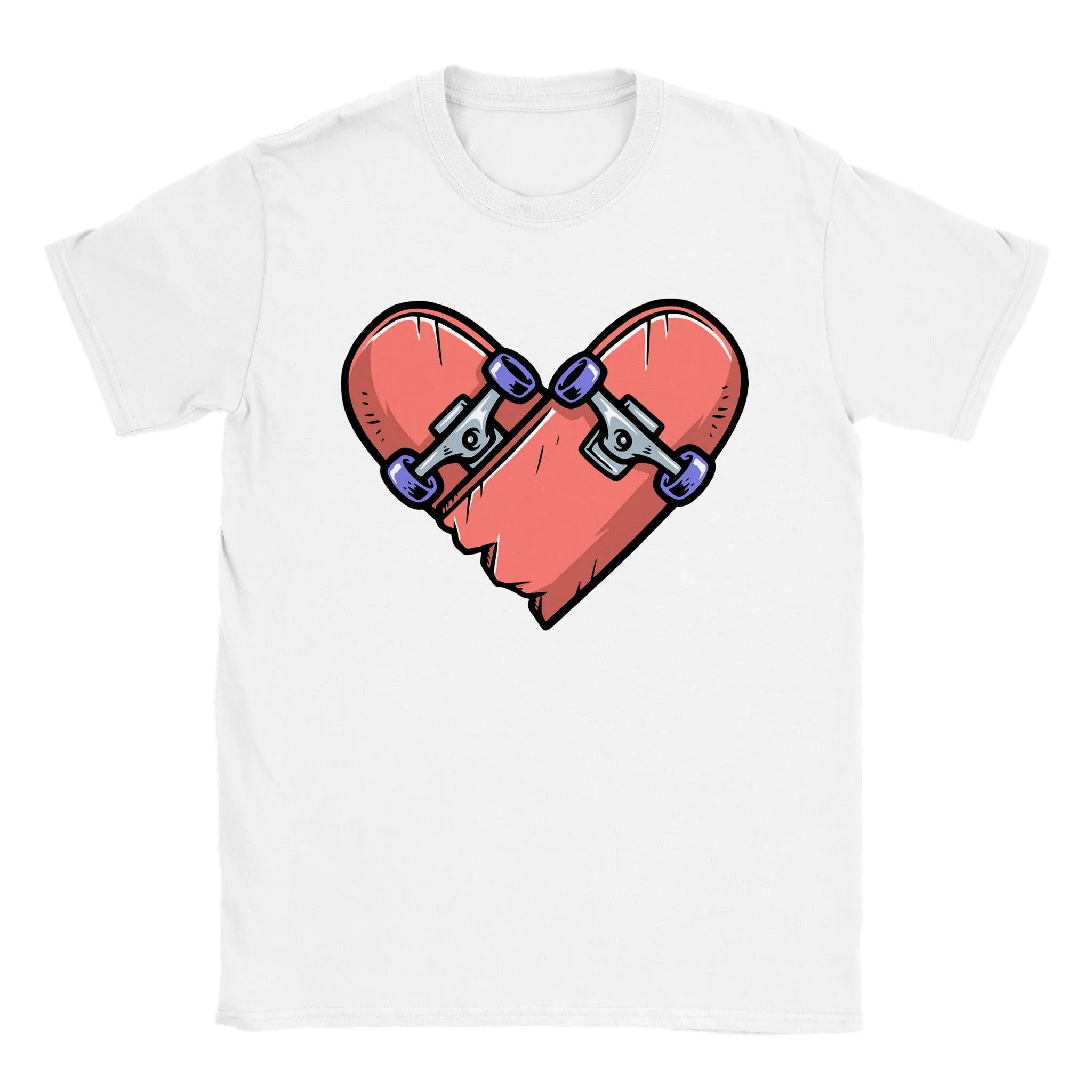 Love Skateboarding - Classic Unisex Crewneck T-shirt