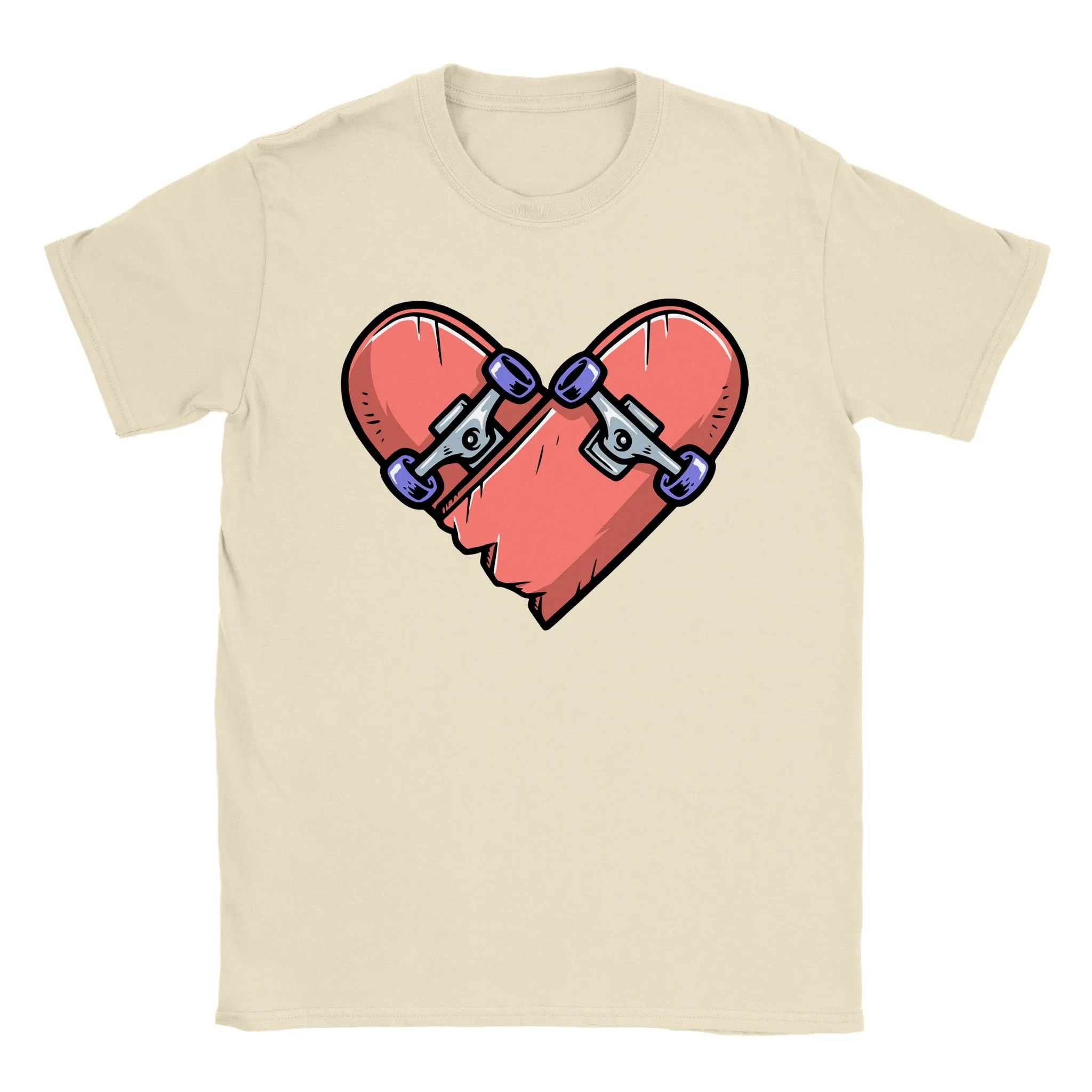 Love Skateboarding - Classic Unisex Crewneck T-shirt