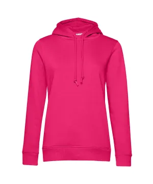 Magenta Pink - B&C Inspire Hooded /women