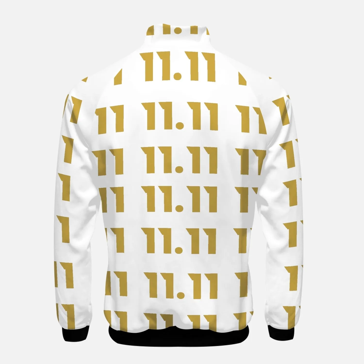 Magnet 11.11 manifest Stand Collar Zipper-up Hoodie