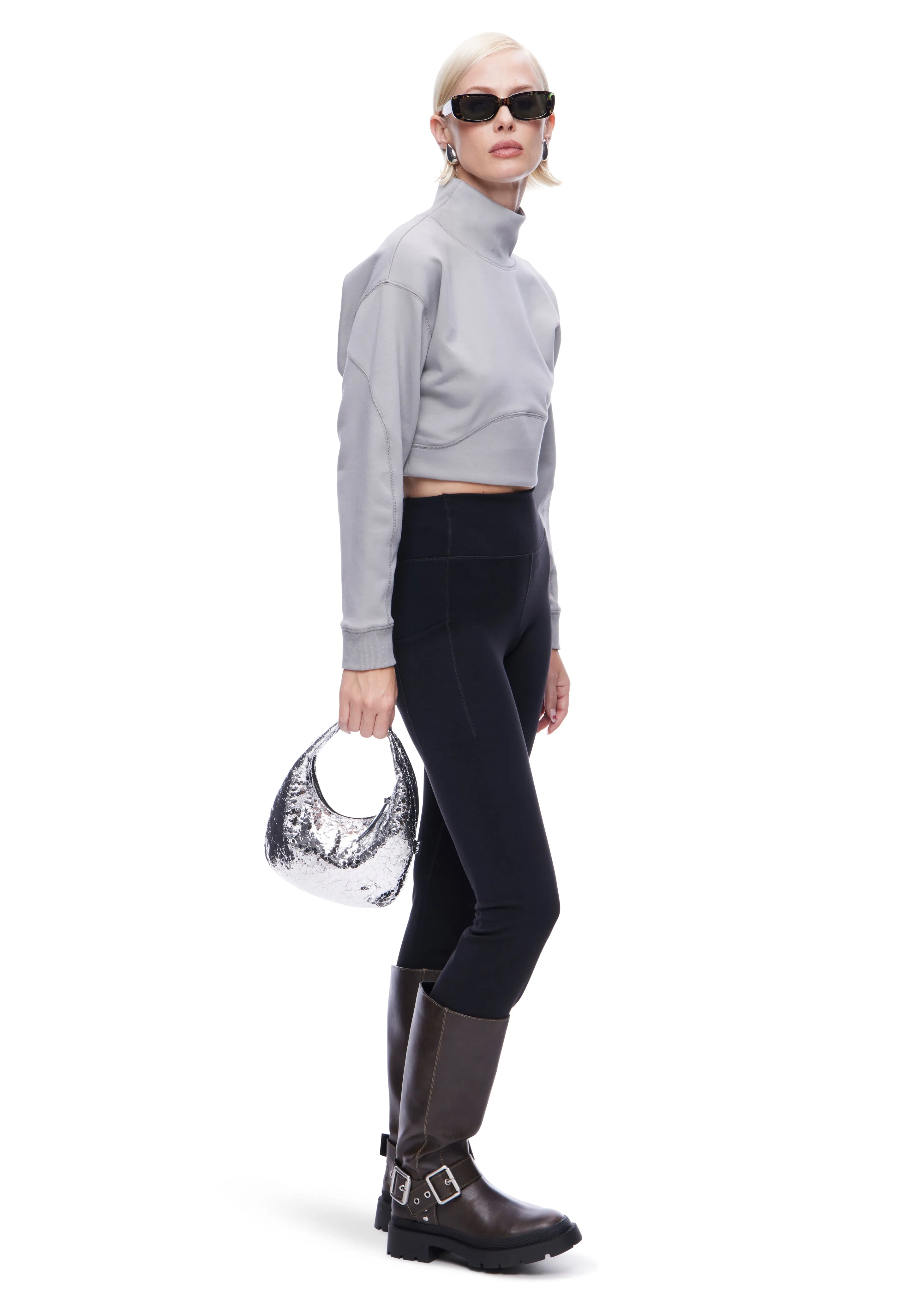 Magnlens Mira Articulated Cropped Sweatshirt