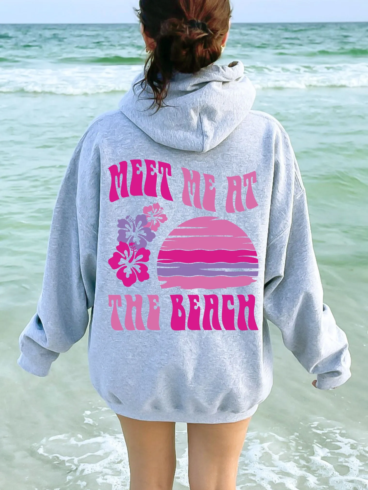Meet Me At The Beach Hoodie - New!