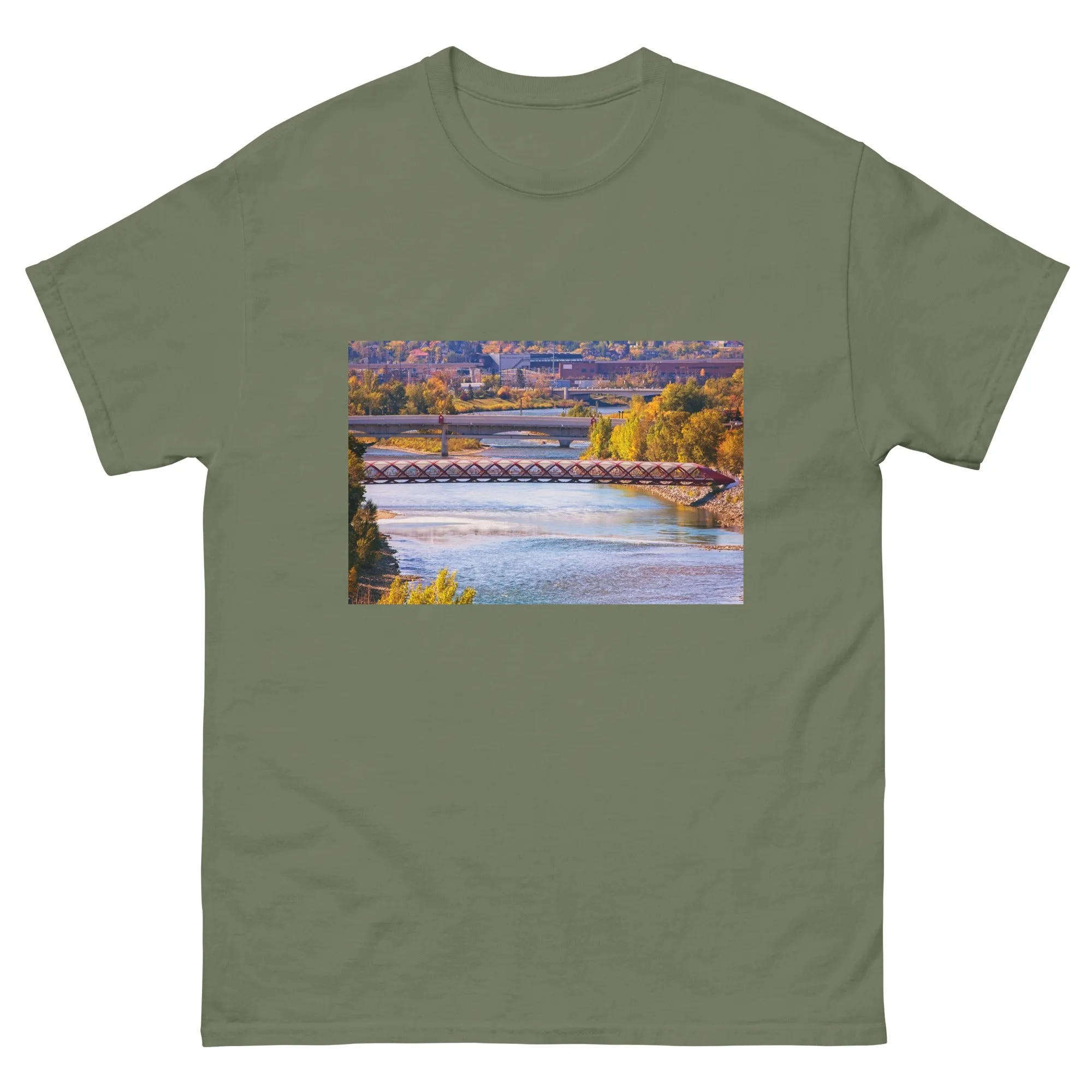 Men's Classic Tee - Peace Bridge McHugh Bluff Fall