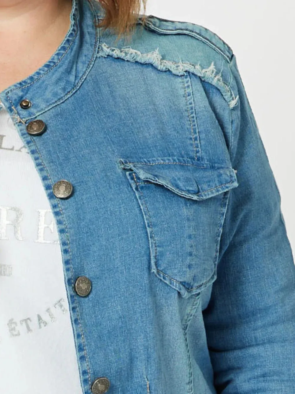 MILITARY DENIM JACKET