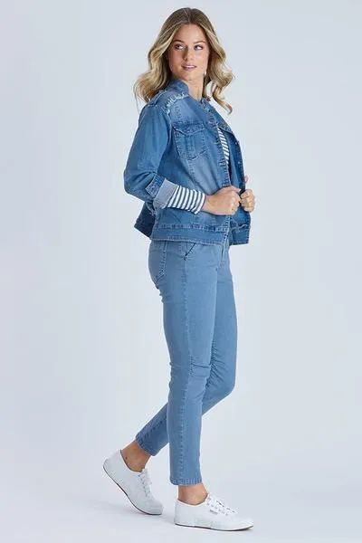 MILITARY DENIM JACKET