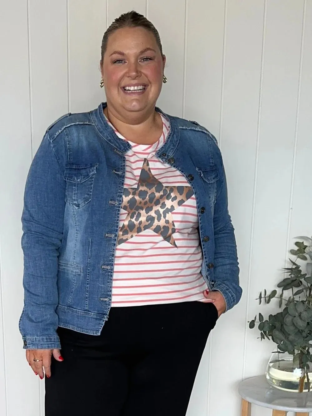 MILITARY DENIM JACKET