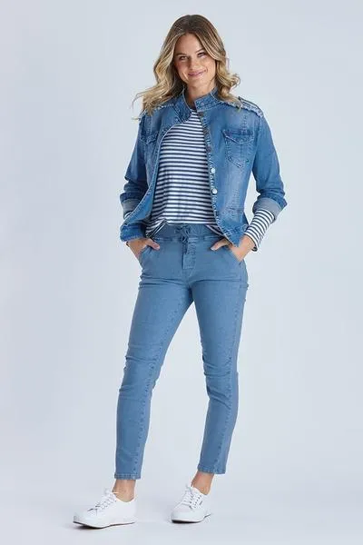 MILITARY DENIM JACKET