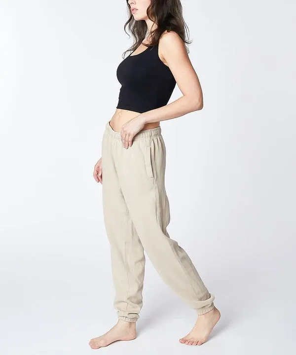 MOMENTUM cotton terry joggers
