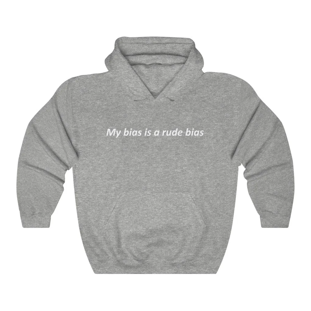 My Bias Is A Rude Bias Hoodie - Trendy Winter Kpop Hoodies - Kpop Hooded Sweater