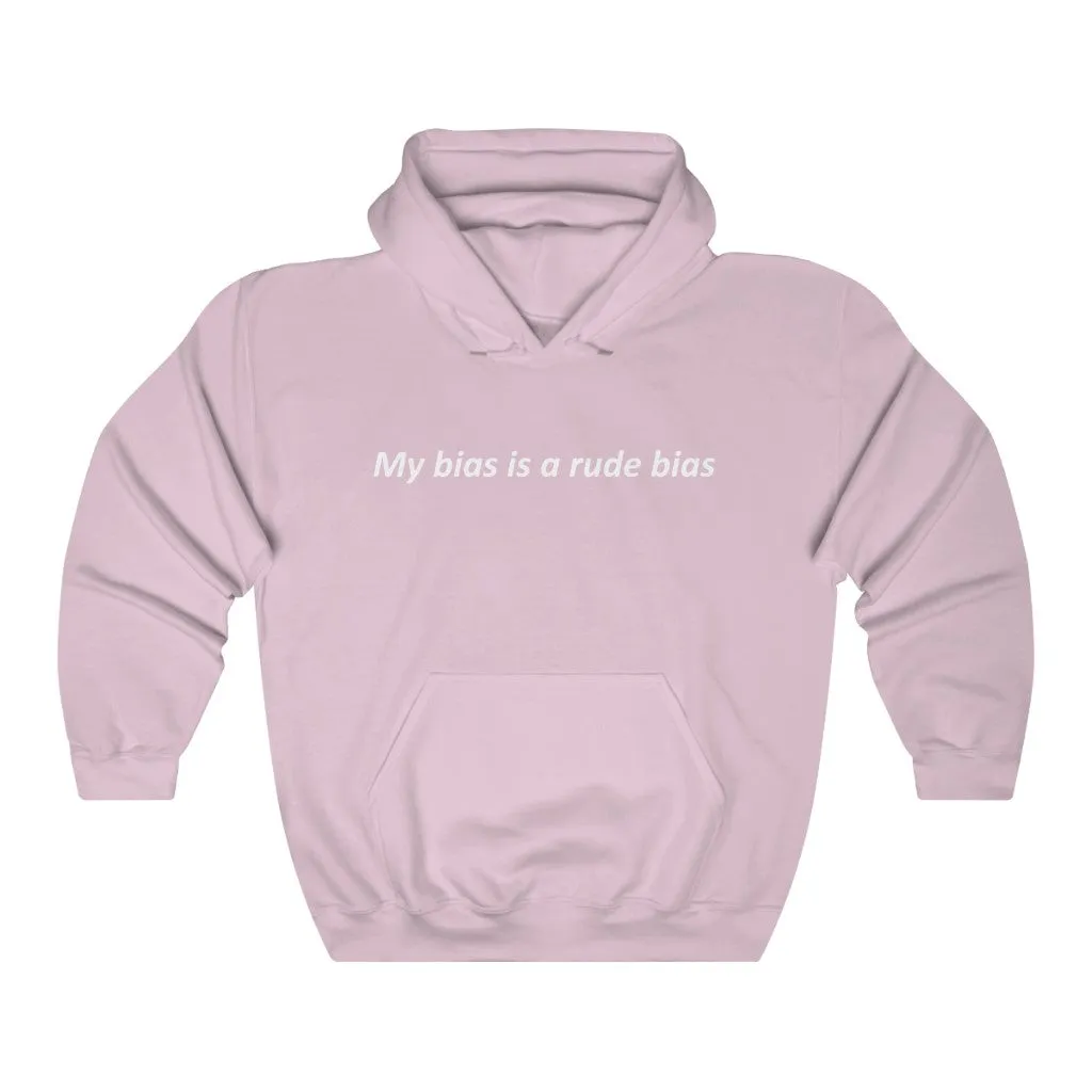 My Bias Is A Rude Bias Hoodie - Trendy Winter Kpop Hoodies - Kpop Hooded Sweater