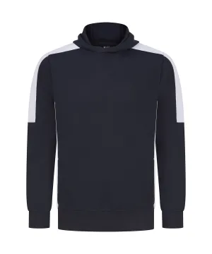 Navy/White - Contrast team hoodie