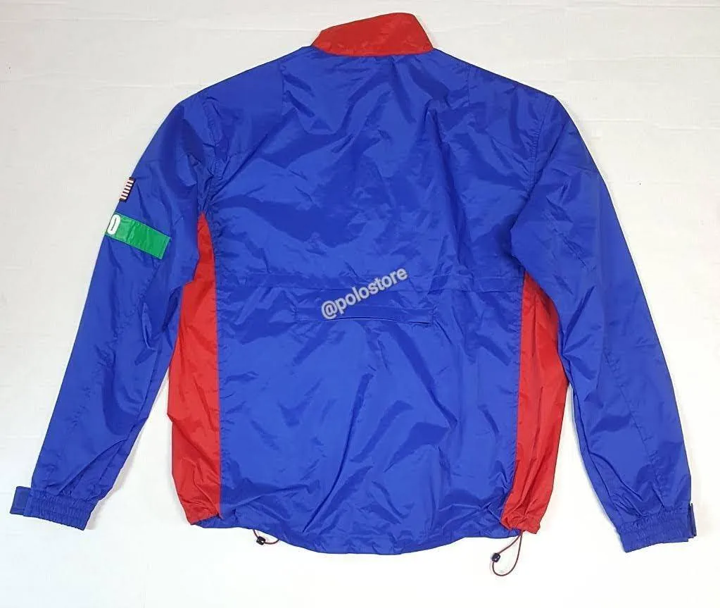 Nwt Polo Ralph Lauren Color Block Polo Sport Windbreaker Jacket