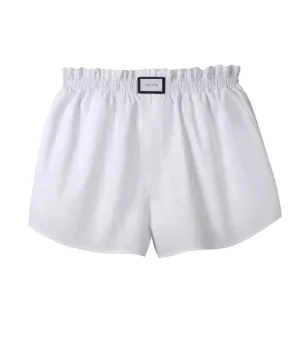 Palma Short in Crisp White