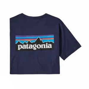 Patagonia Men's P-6 Logo Responsibili-Tee - Classic Navy (CNY) 38504