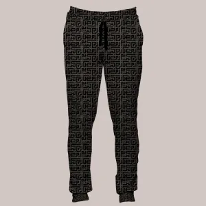 Psychedelic Joggers (UV/RGB, Eco-Friendly, Unisex, Fleece-Lined) | DERVISH
