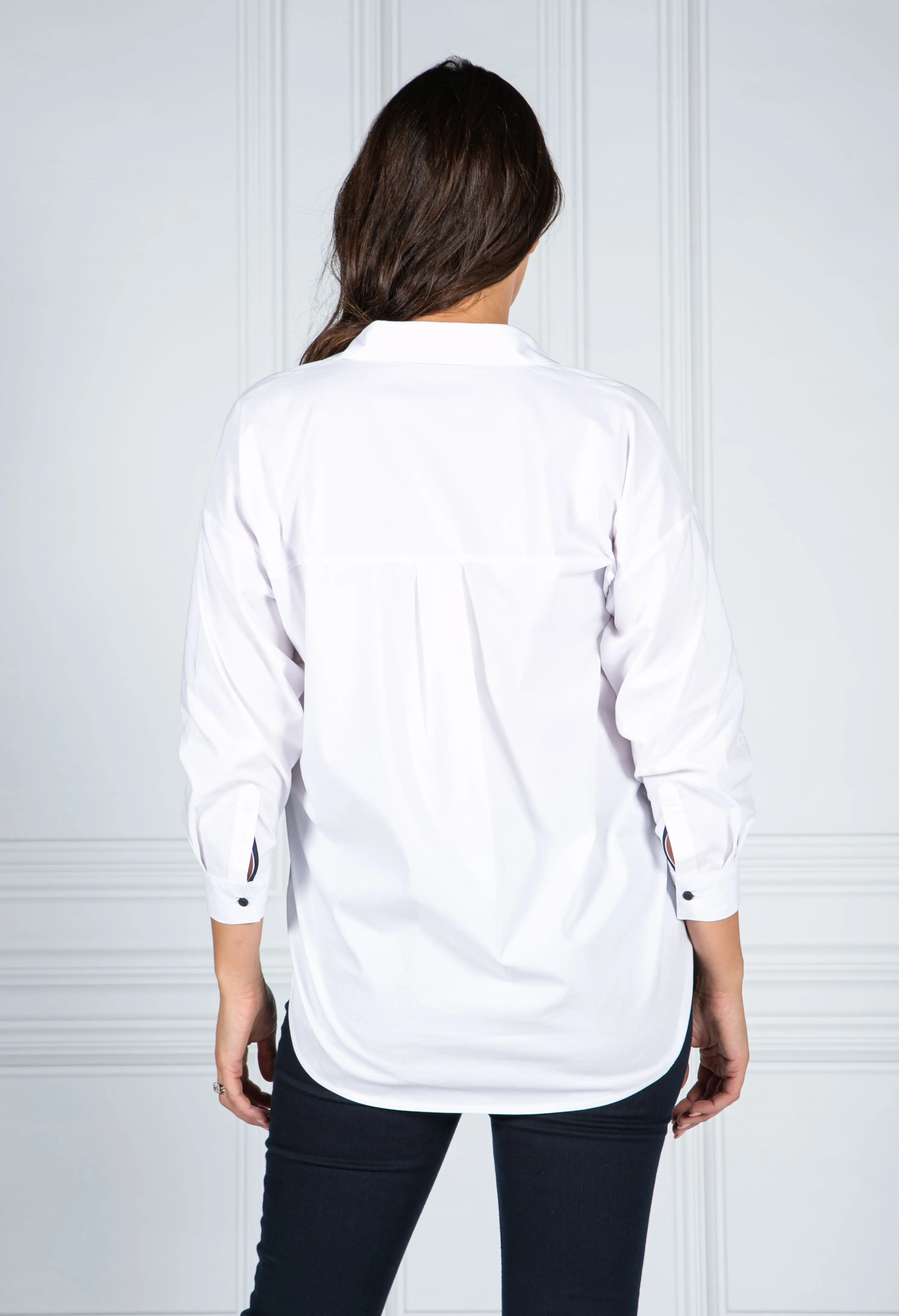 Relaxed Fit Shirt in Crisp White