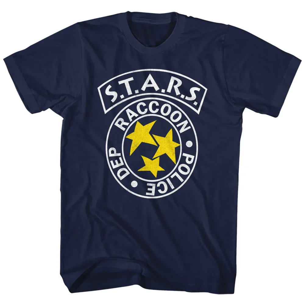 Resident Evil Rpd Stars Men's T-Shirt