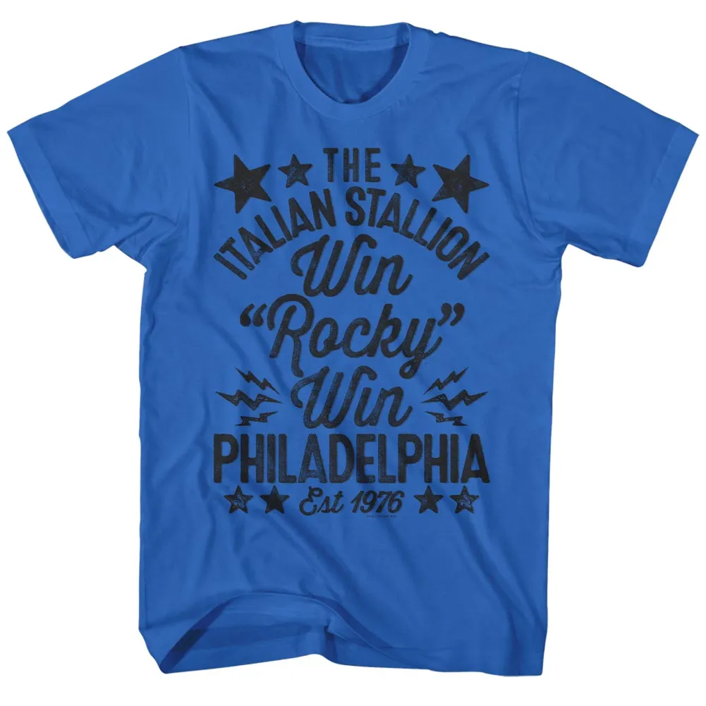Rocky Win Handmade Men's T-Shirt
