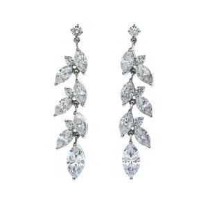 Sade Marquise Drop Chandelier Earrings