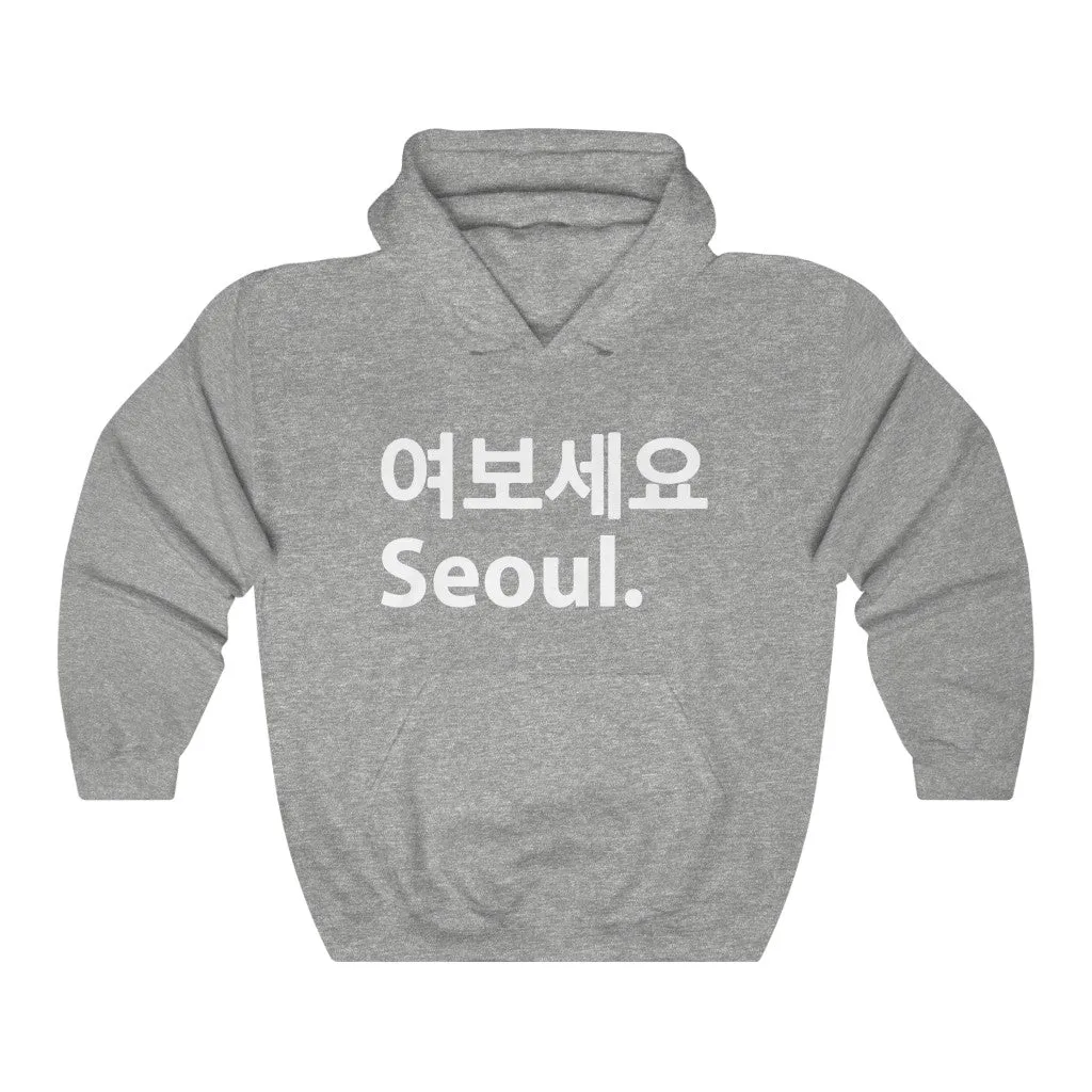 Seoul. Hoodie - Trendy Winter Kpop Hoodies Kpop Fashion - Kpop Hooded Sweater
