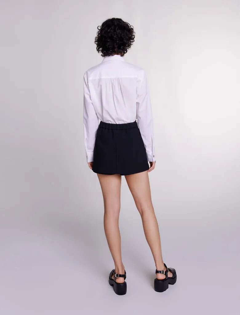 Skort-style shorts