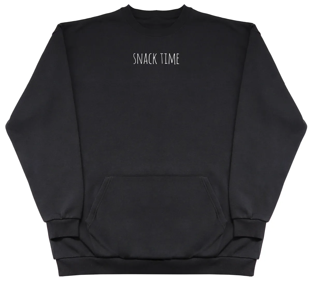 Snack Time - Huge Oversized Hoodless Hoodie